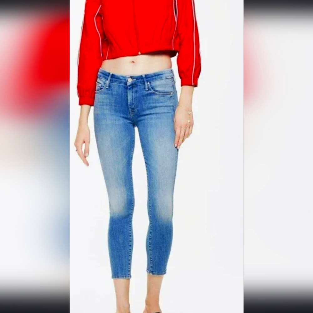 Mother Denim The Looker Crop Jeans